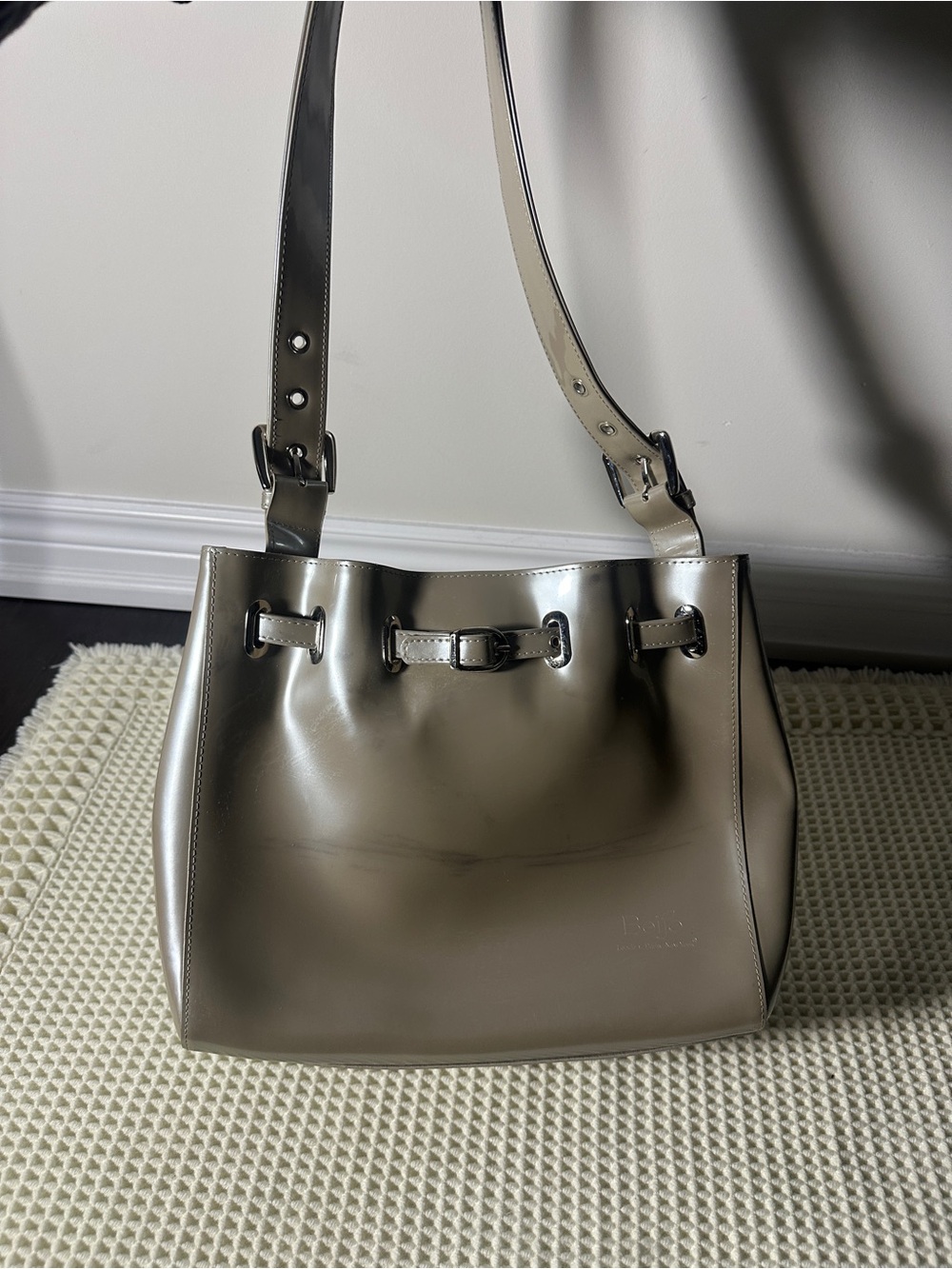 Beijo Champagne Shoulder Bag